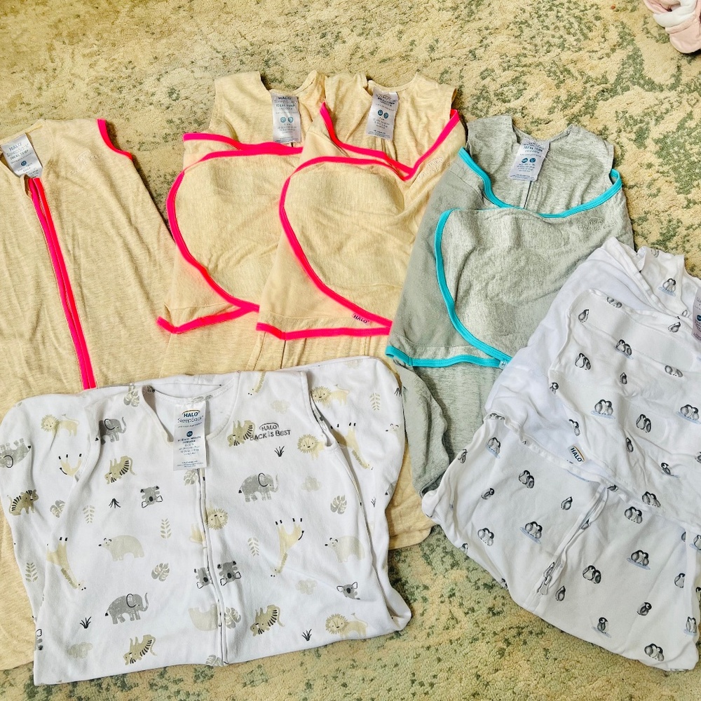 Halo SleepSack and Swaddle Bundle Size 0-6 Months